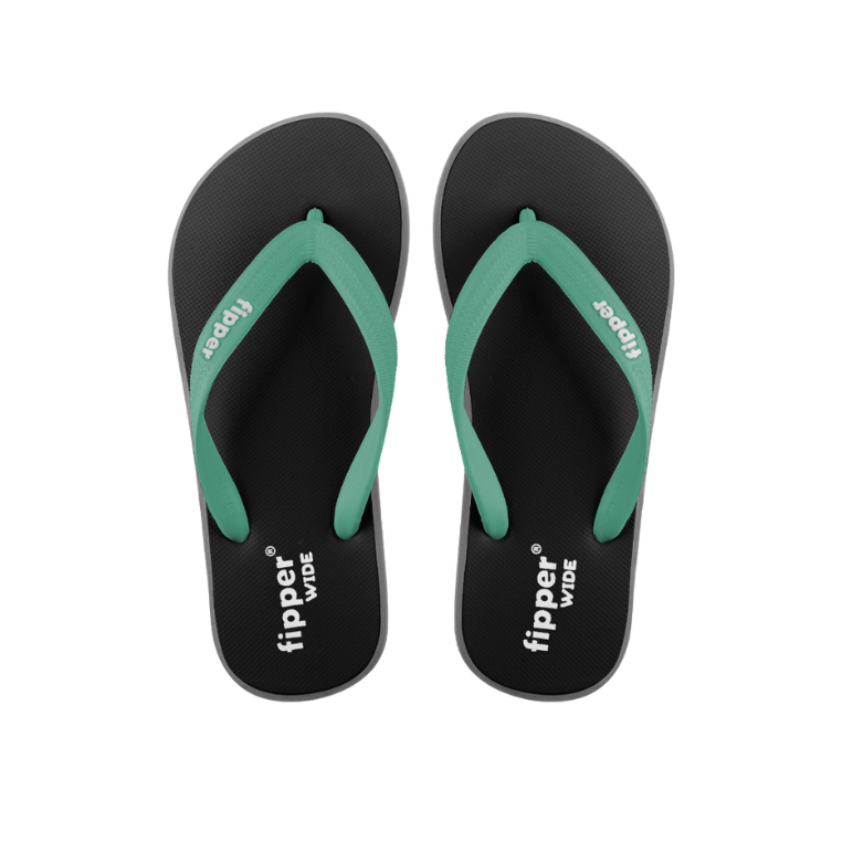 Wide – Black Grey Turqouise